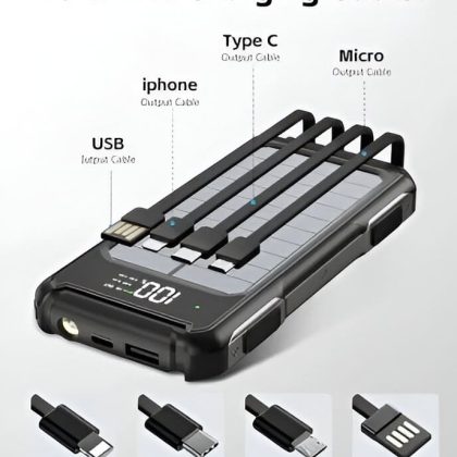 Cargador portátil 4 en 1