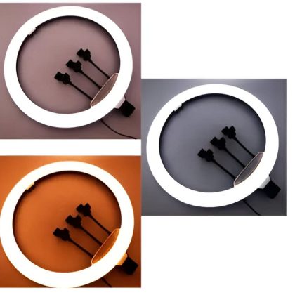 Aro de luz más trípode